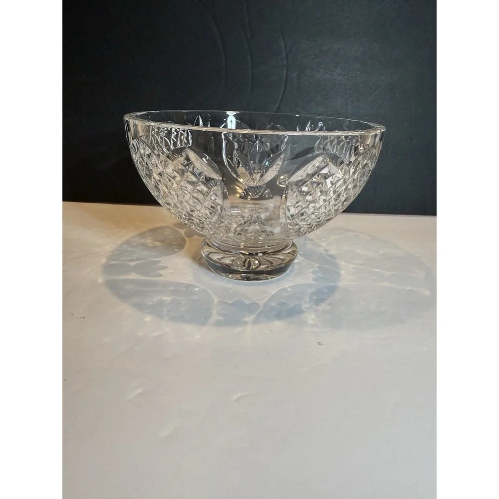 Waterford Heirloom Footed Crystal Bowl 6